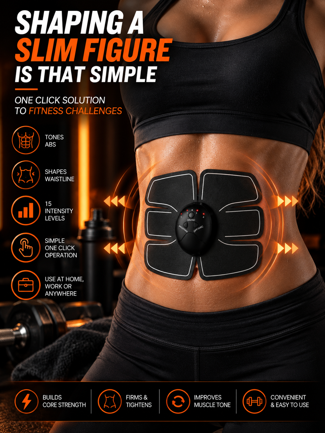 CorePulse EMS Muscle Trainer