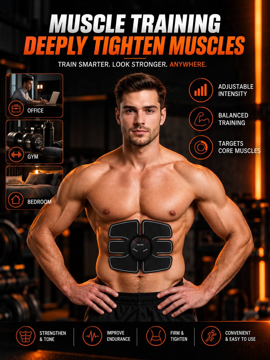 CorePulse EMS Muscle Trainer