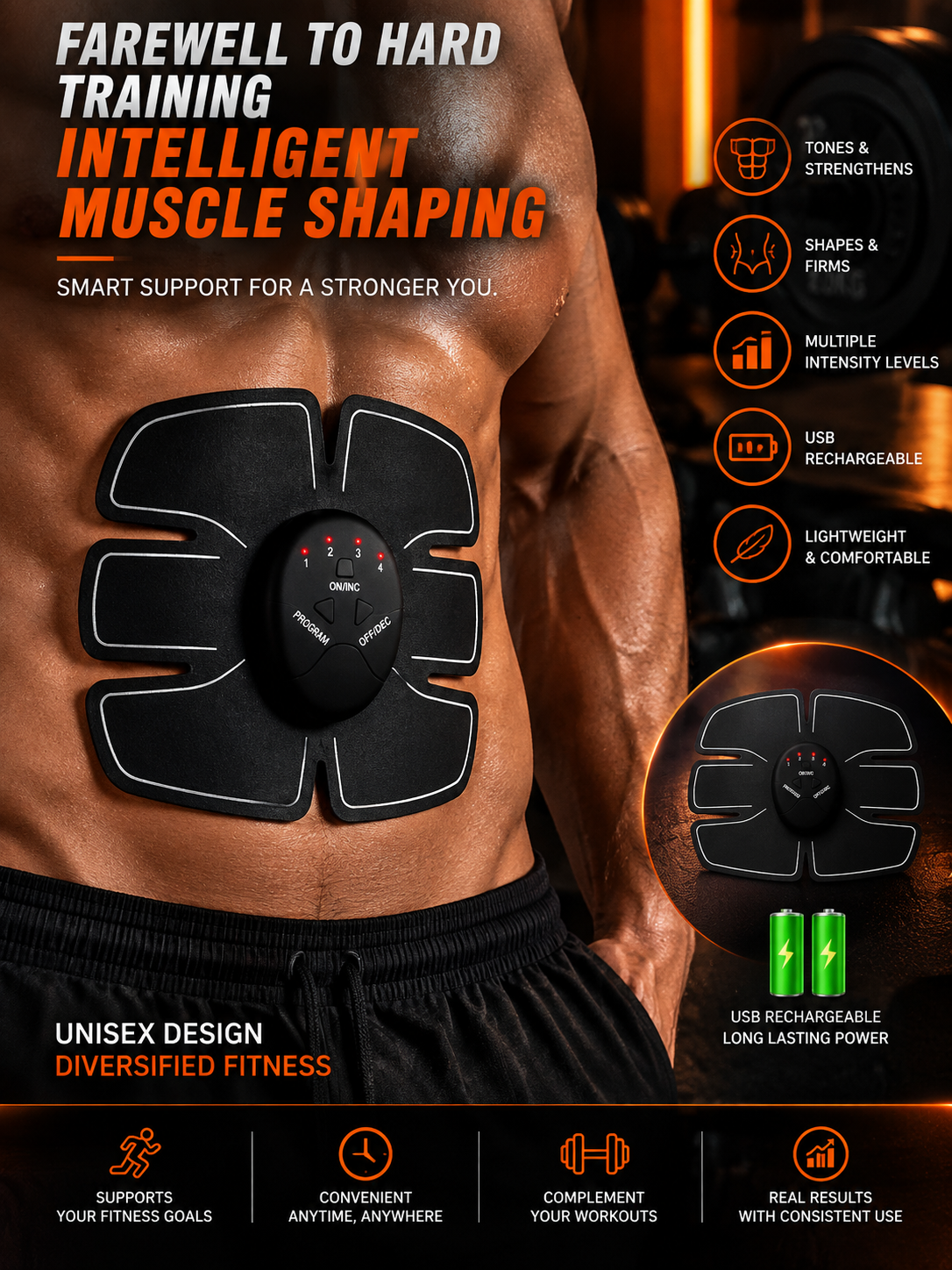 CorePulse EMS Muscle Trainer